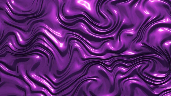 Metallic purple background. 3d illustration, 3d rendering. — ストック写真