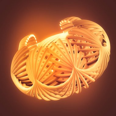 Güzel, soyut bir arka plan. 3d illüstrasyon, 3d canlandırma.