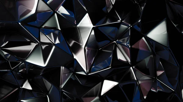 Stylish black crystal background