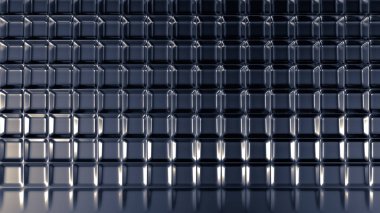 Gri metalik endüstriyel grunge arka planı. 3d illüstrasyon, 3d canlandırma.