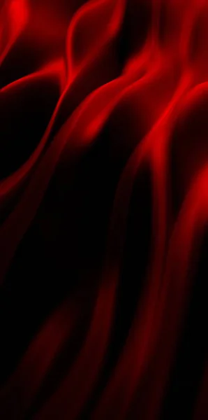 Lussuoso sfondo tessuto drappeggio rosso. Illustrazione 3d, rendering 3d . — Foto Stock