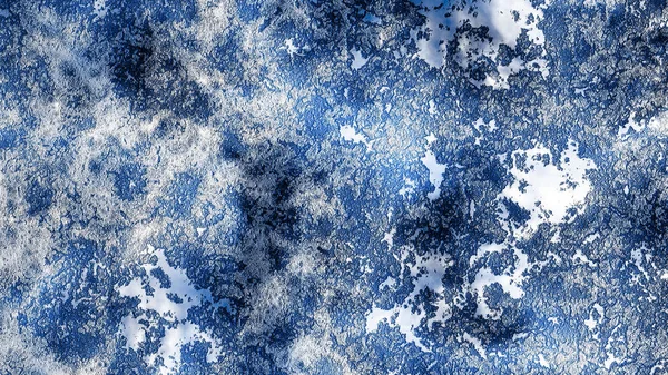 Зима, рождественский фон с красивой текстурой снега и льда. 3D иллюстрация, 3D рендеринг . — стоковое фото