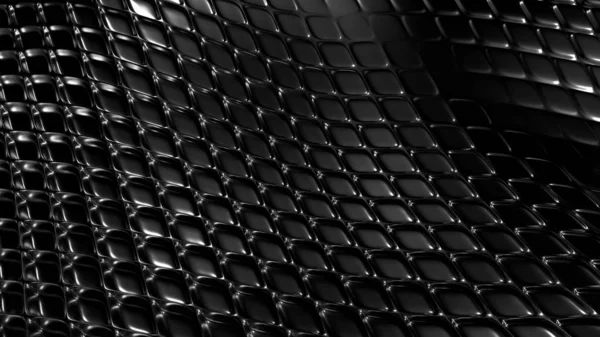 Metal industriell svart grunge bakgrund. 3D-illustration, 3D-återgivning. — Stockfoto