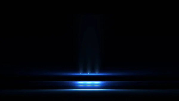 Fantastique bleu, effet de lumière — Photo