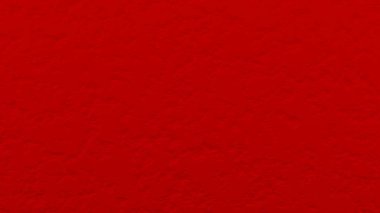 Duvarın dokusu kırmızı alçı desenli. 3D hasta