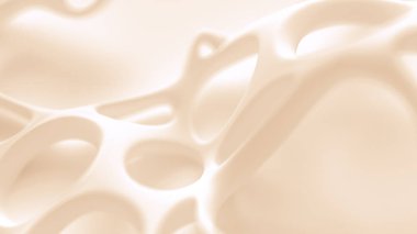 Soyut şekil arkaplanı. 3d illüstrasyon, 3d canlandırma.