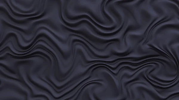 Black fabric background. 3d illustration, 3d rendering. — ストック写真