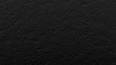 Duvarın dokusu ve alçı dokusu siyahtır.