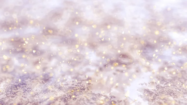 Inverno, sfondo di Natale con bella texture di neve e ghiaccio. Illustrazione 3d, rendering 3d . — Foto Stock