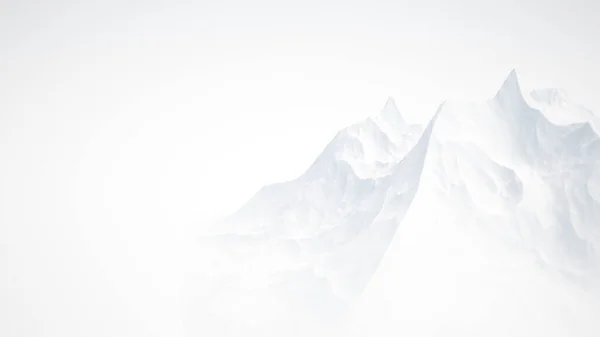 Sfondo bianco. Illustrazione 3d, rendering 3d . — Foto Stock
