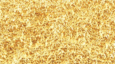 Güzel, lüks, lüks altın arka plan. 3d illüstrasyon, 3d canlandırma.