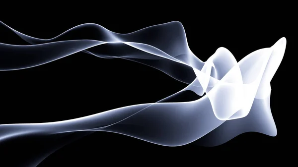Fumée fond abstrait. Illustration 3d, rendu 3d . — Photo