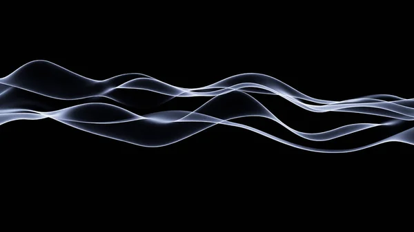 Smoke abstract background. 3d illustration, 3d rendering. — Stock Photo, Image