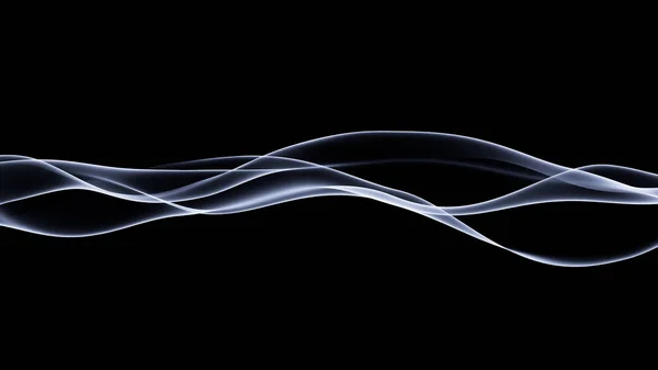 Smoke abstract background. 3d illustration, 3d rendering. — Stock Photo, Image