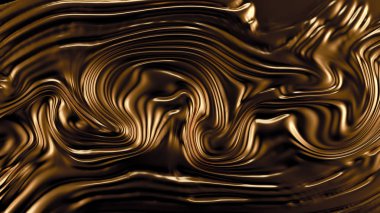 Güzel, lüks, lüks altın arka plan. 3d illüstrasyon, 3d canlandırma.