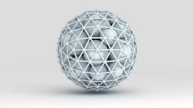 Taşaklı bir geçmiş. 3d illüstrasyon, 3d canlandırma.