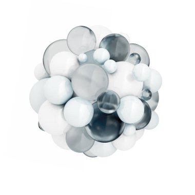 Taşaklı bir geçmiş. 3d illüstrasyon, 3d canlandırma.