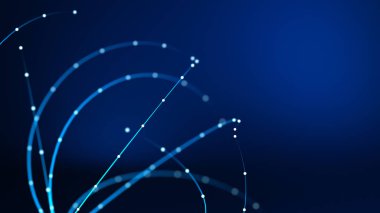 Soyut arkaplan. 3d illüstrasyon, 3d canlandırma.