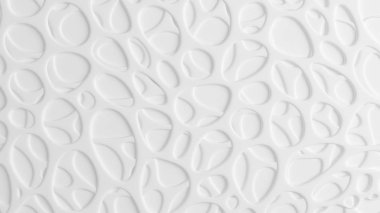 Beyaz örgü arka planı. 3d illüstrasyon, 3d canlandırma.