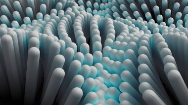 Soyut arkaplan. 3d illüstrasyon, 3d canlandırma.