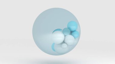 Taşaklı bir geçmiş. 3d illüstrasyon, 3d canlandırma.