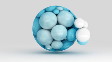 Taşaklı bir geçmiş. 3d illüstrasyon, 3d canlandırma.