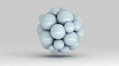 Taşaklı bir geçmiş. 3d illüstrasyon, 3d canlandırma.