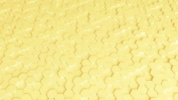 Fundo amarelo com elementos geométricos. ilustração 3d, 3d r — Fotografia de Stock