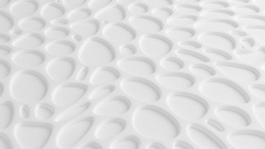 Beyaz örgü arka planı. 3d illüstrasyon, 3d canlandırma.