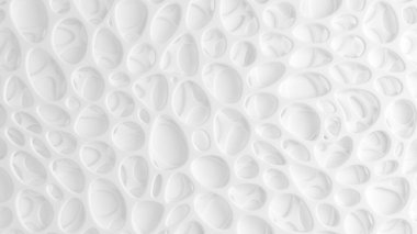 Beyaz örgü arka planı. 3d illüstrasyon, 3d canlandırma.