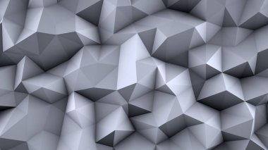 Kristal yapı arka planı. 3d illüstrasyon, 3d canlandırma.