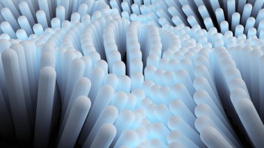 Soyut arkaplan. 3d illüstrasyon, 3d canlandırma.