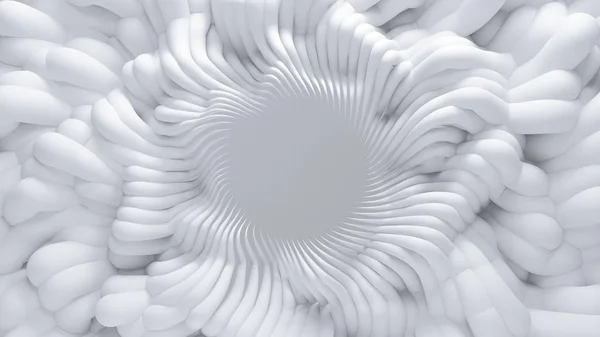 Абстрактный фон с линиями и волнами. 3D иллюстрация, 3D рендеринг . — стоковое фото