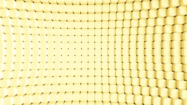 Fondo giallo con elementi geometrici. Illustrazione 3D, 3d r — Foto Stock