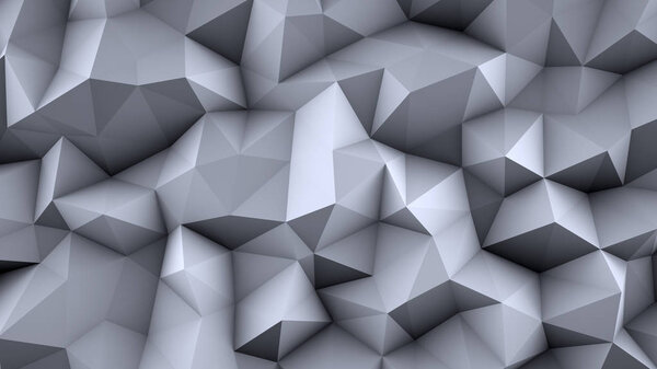 Crystal structure background. 3d rendering, 3d illustration.