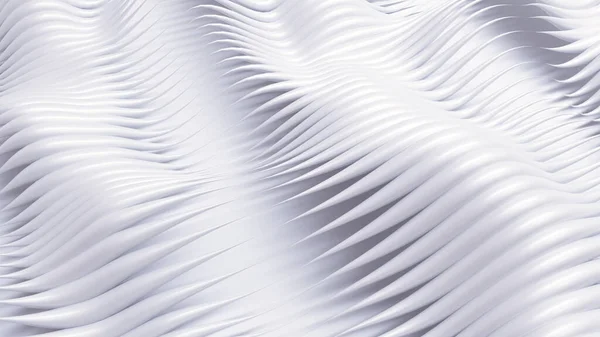 線と波の抽象的な背景。3Dイラスト, 3Dレンダリング. — ストック写真