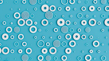 Ayrıntılı geometrik arkaplan. 3d illüstrasyon, 3d canlandırma.