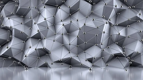 Cristal estrutura de fundo. Ilustração 3d, renderização 3d . — Fotografia de Stock