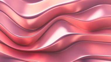 Güzel altın arka plan. 3d illüstrasyon, 3d canlandırma.