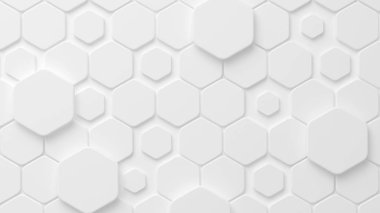 Beyaz arkaplan dokusu 3D. 3d illüstrasyon, 3d canlandırma.