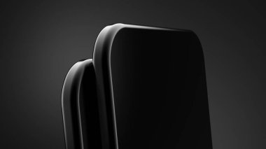 Cep telefonu konsepti. 3d illüstrasyon, 3d canlandırma.