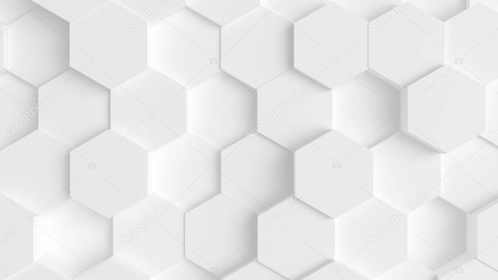 White background texture 3D. 3d illustration, 3d rendering.