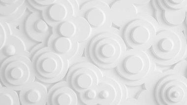 Beyaz arka plan doku ile. 3D Resim, 3d render.