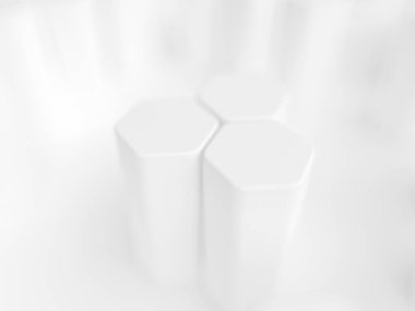 Beyaz arkaplan dokusu 3D. 3d illüstrasyon, 3d canlandırma.