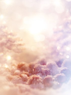 Parlak büyülü mücevherlerinin zıt doku