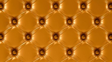 Deri kanepe dokusu arka planı. 3d illüstrasyon, 3d canlandırma.