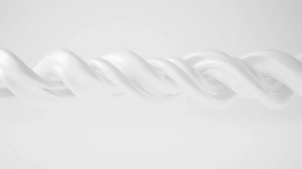 Fundo abstrato branco. Ilustração 3d, renderização 3d. — Fotografia de Stock