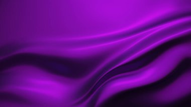 Perdelik ve ipek kıvrımları ile güzel arka plan. 3D Resim, 3d render.