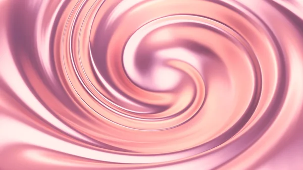 Luxo lindo respingo de fluxo de ouro rosa. ilustração 3d, 3 — Fotografia de Stock