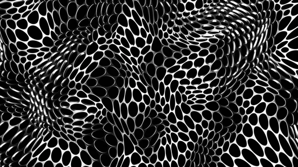 Gümüş metalik siyah arka plan. 3d illüstrasyon, 3d canlandırma.